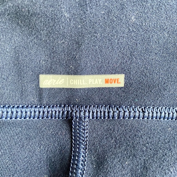 Aerie Leggings size Small in Navy Blue - Picture 4 of 5